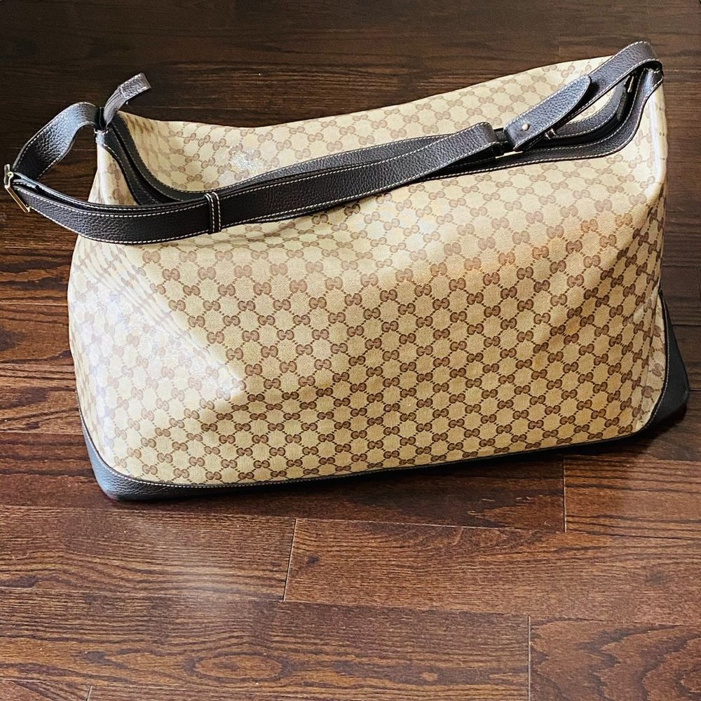 Authentic Gucci GG Guccisima Coated Canvas Duffle - Picture 17 of 17